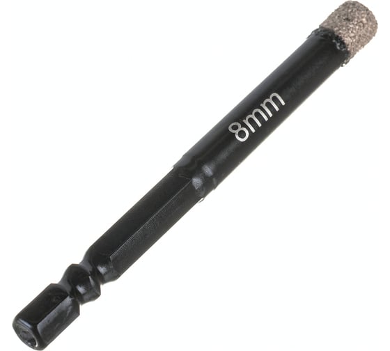 Коронка алмазная по керамограниту 8 мм PROFI 1/4 SKRAB 31108
