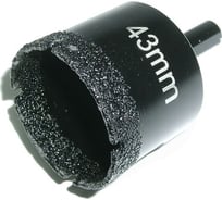 Коронка алмазная по керамограниту 43 мм PROFI 1/4 SKRAB 31143