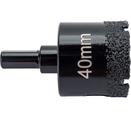 Коронка алмазная по керамограниту 40 мм PROFI 1/4 SKRAB 31140