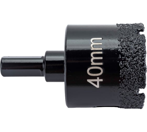 Коронка алмазная по керамограниту 40 мм PROFI 1/4 SKRAB 31140 1