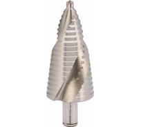 Сверло ступенчатое спиральное MASTER-TOOL 6-40мм HSSE-Co5 19ступ. L105мм 101097EPRO