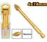 Сверло INGCO по плитке и стеклу 4х74 мм INDUSTRIAL DBG1130401 2