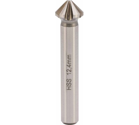 Зенковка MASTER-TOOL 90гр. 12.4мм HSS-G 5z DIN335C L56мм 102876PRO