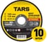 Диск отрезной по металлу TARS 125х1.6х22.2мм, 10 шт YNHS-125-1.6-10 1