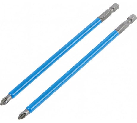 Биты  намагниченные (2 шт; PH2x150 мм; CrV) ТУНДРА 2270952