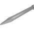 Долото Elitech HEX30, пика, 410 мм 1820.182900 214216 4