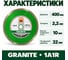 Диск алмазный ПАИ 1A1R 400 2.2 10 32 GRANITE 4820235010522 2