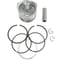 Поршень, кольца, поршневой палец, фиксатор REDVOLT G200 06-112K KIT 3