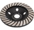 Чашка алмазная шлифовальная 125x22.23x5мм, однорядная TURBO ALUKOMTOOLS АТ-АЧШ12530 4