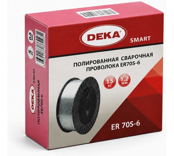 Полированная проволока Deka SMART ER-70 1,2мм 15КГ УТ-00001901