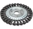 Корщетка дисковая 150 х 22,2 мм жесткая крученая проволока 0,5 мм Diamond Industrial DIDSHH15022 3