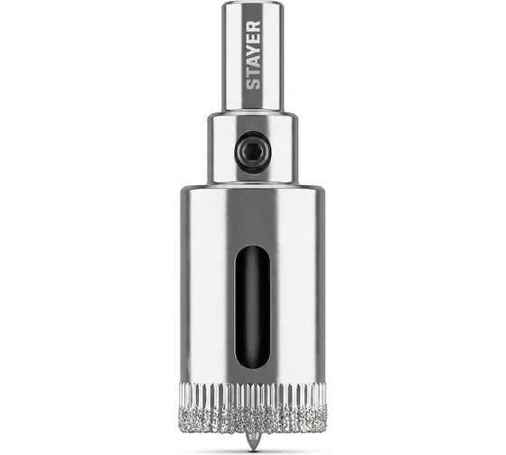 Алмазная коронка STAYER DIAMOND 32 мм, Р60 29931-32