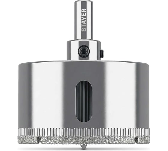 Алмазная коронка STAYER DIAMOND 70 мм, Р60 29931-70