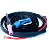 Горелка сварочная Deka TIG WP26F-R-12 с коннектором DINSE35/50, один кабель 4 м, с кнопкой УТ-00000581