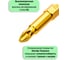 Биты для шуруповерта магнитные PH2 x 50 мм Нитрид Титана Сталь - Японская S2 10 шт Mr.Logo A050P2TiN-10 3