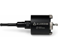 Коронка алмазная 68x70xM16, турбо сегменты ALUKOMTOOLS АТ-КА685С