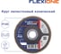 Круг лепестковый конический Цирконий 125x22 мм, Р120 Flexione 10000448 6