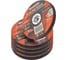 Круг отрезной по металлу Forcekraft 125x1.2x22.2мм (к-т 60 шт) FK-CW505/к-т 60 шт./(66385) 1