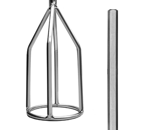 Миксер-насадка строительный GRAFF HEX 80x400 мм P403 2405010