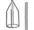 Миксер-насадка строительный GRAFF HEX 80x400 мм P403 2405010 1