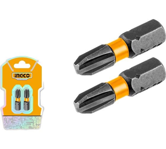 Ударная бита INGCO PH3, 25 мм, 2 шт INDUSTRIAL SDBIM71PH325