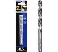 Сверло по металлу GRAFF 8.5 мм, в блистере 7285117
