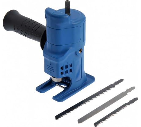 Насадка-лобзик для дрели (пилки по дереву и металлу 3 шт, хвостовик 8 мм) ТУНДРА 7005385