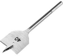 Сверло перовое (40x152 мм; шестигранный хвостовик) ТУНДРА 1032506