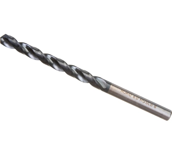 Сверло по металлу HSSE-Co8 TiALN DIN 338 (6x93/57 мм) Ruko 281060EF