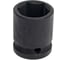 Головка ударная 6-гранная 22 мм, 1/2"DR KRAFT KT 702046 5