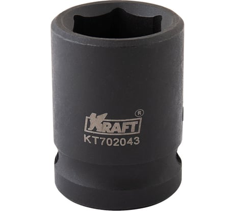 Головка ударная 6-гранная 18 мм, 1/2"DR KRAFT KT 702043