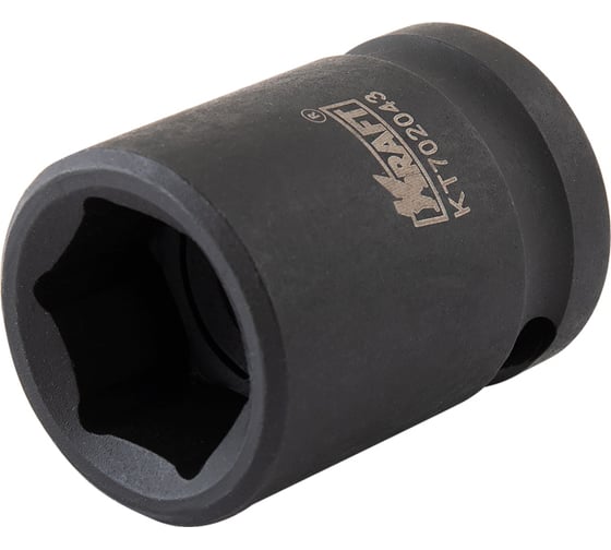 Головка ударная 6-гранная 18 мм, 1/2"DR KRAFT KT 702043