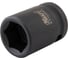 Головка ударная 6-гранная 18 мм, 1/2"DR KRAFT KT 702043 2