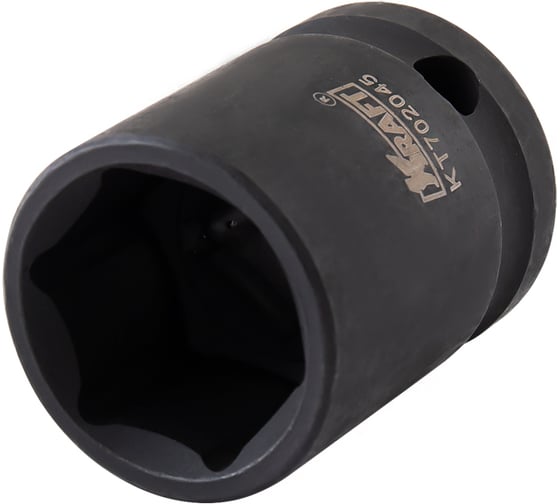 Головка ударная 6-гранная 21 мм, 1/2"DR KRAFT KT 702045