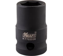 Головка ударная 6-гранная 14 мм, 1/2"DR KRAFT KT 702039