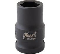 Головка ударная 6-гранная 13 мм, 1/2"DR KRAFT KT 702038