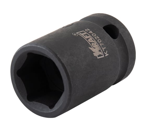 Головка ударная 6-гранная 17 мм, 1/2"DR KRAFT KT 702042