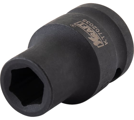 Головка ударная 6-гранная 10 мм, 1/2"DR KRAFT KT 702035