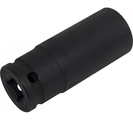 Головка ударная 6-гранная удлиненная 22 мм, 1/2"DR KRAFT KT 702059