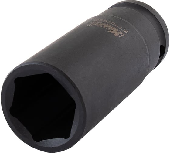 Головка ударная 6-гранная удлиненная 22 мм, 1/2"DR KRAFT KT 702059