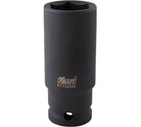 Головка ударная 6-гранная удлиненная 24 мм, 1/2"DR KRAFT KT 702060
