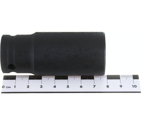 Головка ударная 6-гранная удлиненная 24 мм, 1/2"DR KRAFT KT 702060