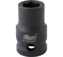 Головка ударная 6-гранная 12 мм, 1/2"DR KRAFT KT 702037