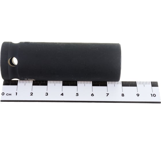 Головка ударная 6-гранная удлиненная 17 мм, 1/2"DR KRAFT KT 702055