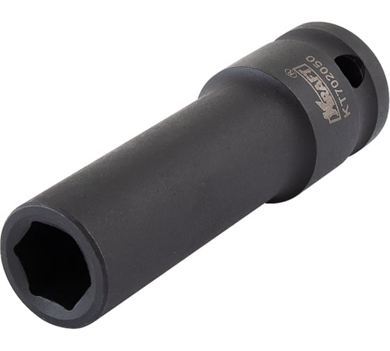 Головка ударная 6-гранная удлиненная 12 мм, 1/2"DR KRAFT KT 702050