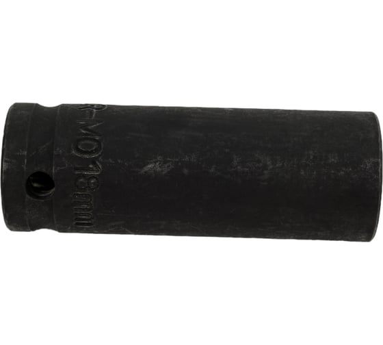 Головка ударная 6-гранная удлиненная 18 мм, 1/2"DR KRAFT KT 702056