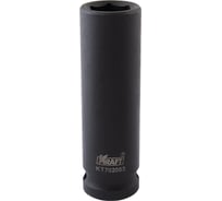 Головка ударная 6-гранная удлиненная 15 мм, 1/2"DR KRAFT KT 702053