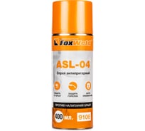 Спрей антипригарный от налипания брызг Foxweld ASL-04 9106