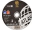 Диск отрезной по металлу SAMGRUPP Inox A30S-(180x3.0x22.23)-T41 ATLAS (упаковка 25 шт) ATL-019030180-25 2