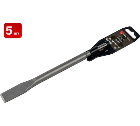 Зубило SAMGRUPP SDS-plus 14х20х600 мм APMATA (упаковка 5 шт) SAMC-052120600-5